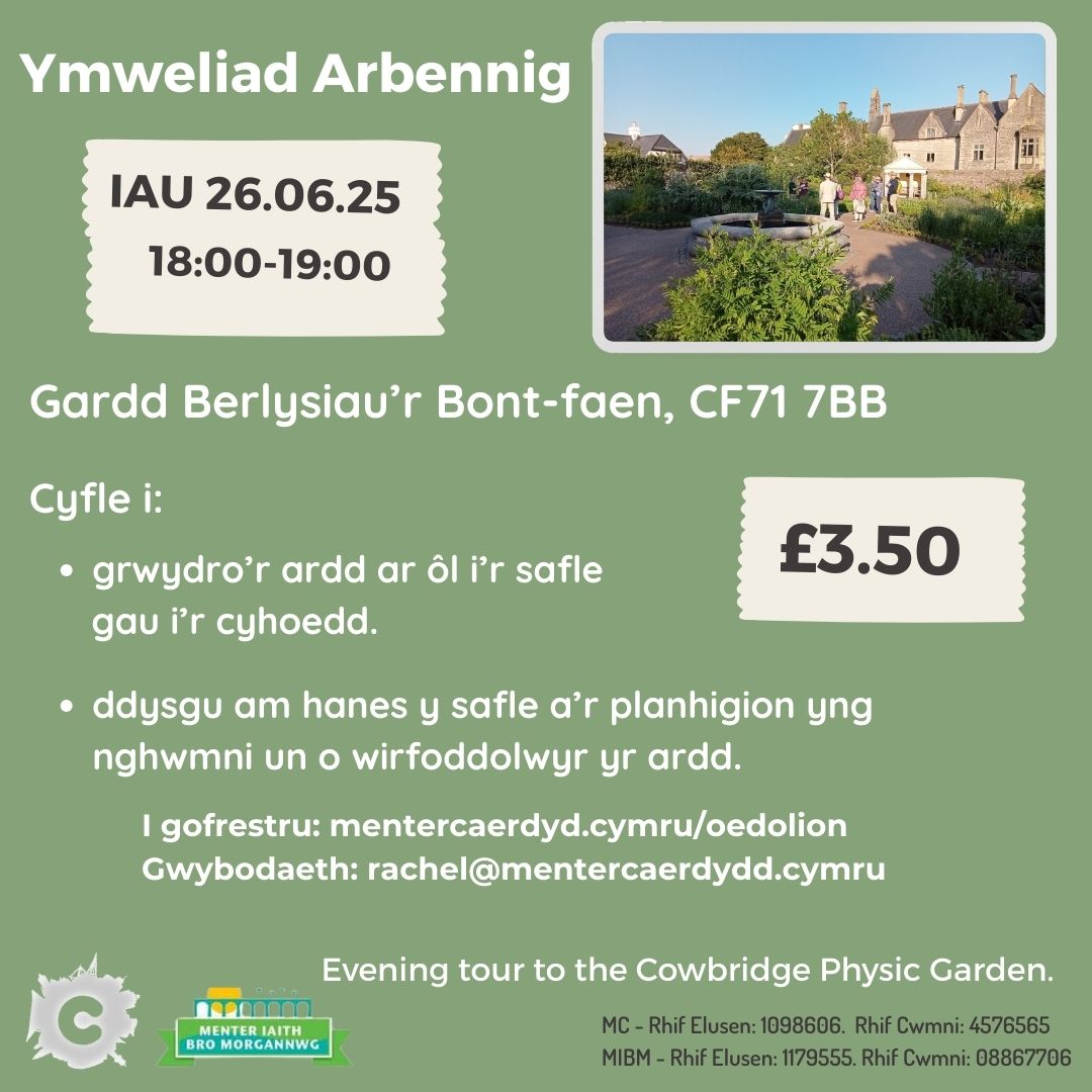 Visit to the Cowbridge Physic Garden